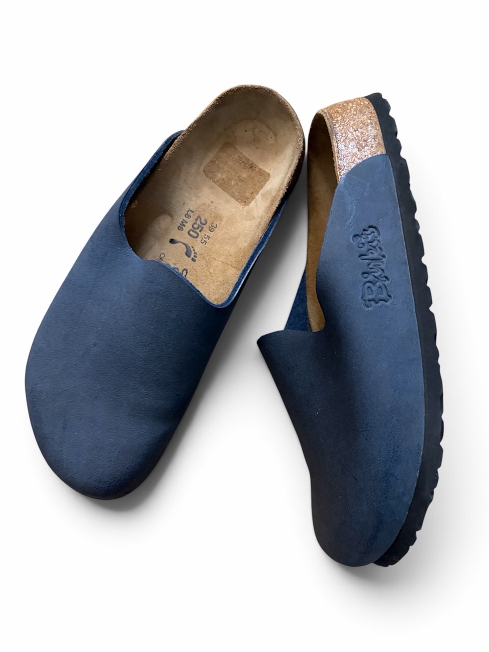 Women’s Navy Blue Slip-On Clog Mule
